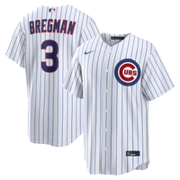 Chicago Cubs Alex Bregman White jersey – view 2