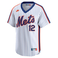 New York Mets Francisco Lindor White jersey – view 3