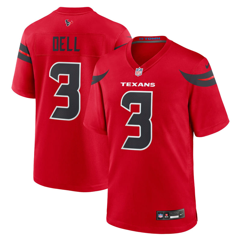 Houston Texans Tank Dell Red jersey – view 1