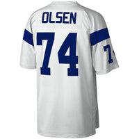 Los Angeles Rams Merlin Olsen White jersey – view 4
