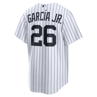 New York Yankees Luis García Jr. White jersey – view 6