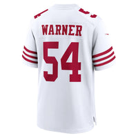 San Francisco 49ers Fred Warner White jersey – view 4