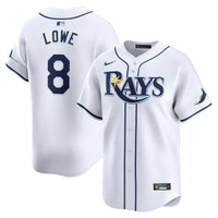 Tampa Bay Rays Brandon Lowe White jersey – view 2