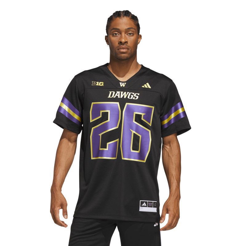 Washington Huskies Black jersey – view 1