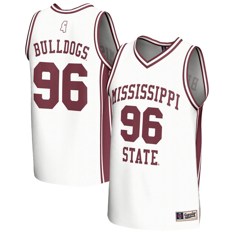 Mississippi State Bulldogs Lightweight White jersey – view 1