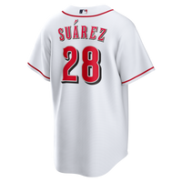 Cincinnati Reds Eugenio Suárez White jersey – view 4