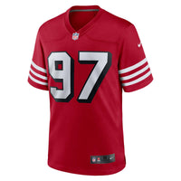 San Francisco 49ers Nick Bosa Scarlet jersey – view 3