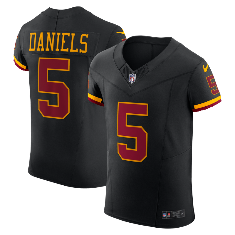 Washington Commanders Jayden Daniels Black jersey – view 1