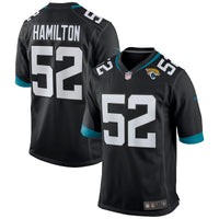 Jacksonville Jaguars DaVon Hamilton Black jersey – view 1