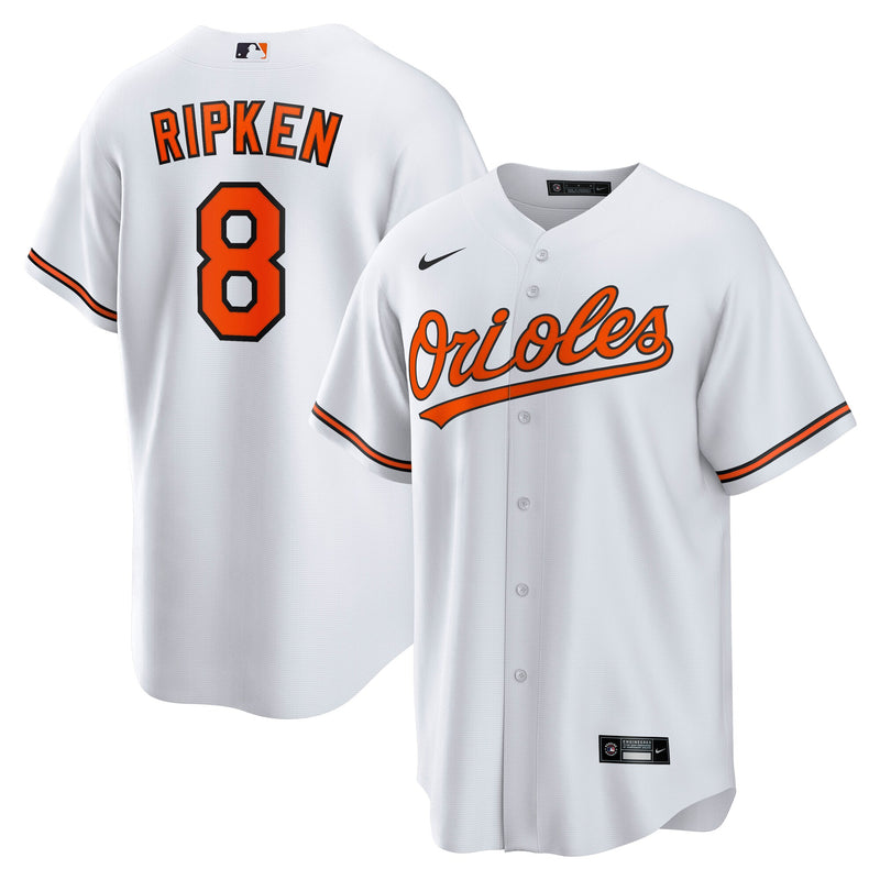 Baltimore Orioles Cal Ripken Jr. White jersey – view 1