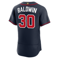 Atlanta Braves Drake Baldwin Navy jersey – view 4