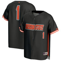 Oregon State Beavers Black jersey – view 1