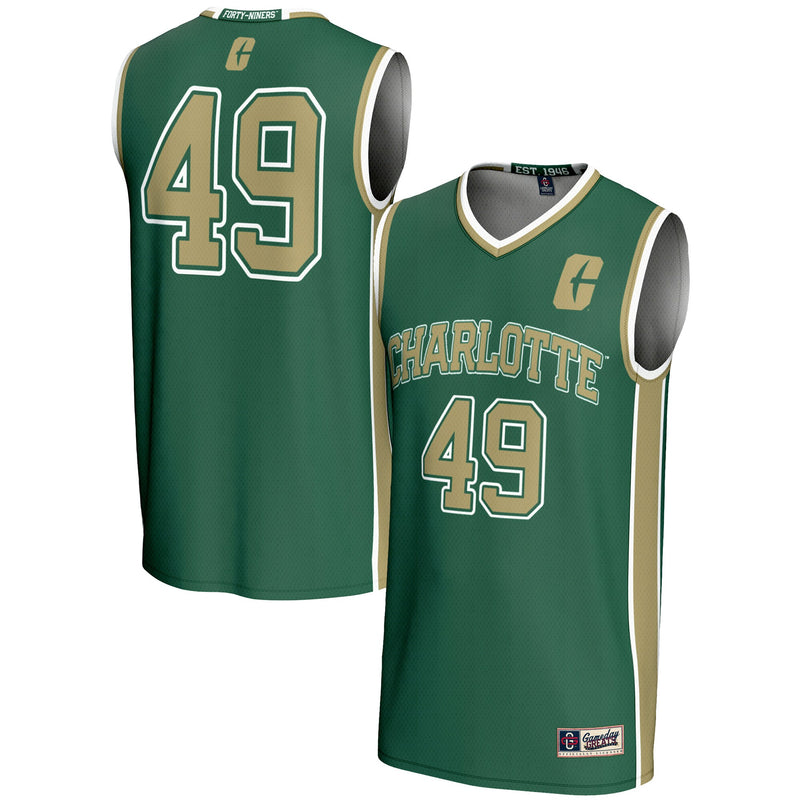 Charlotte 49ers Green jersey – view 1