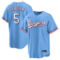 Texas Rangers Corey Seager Blue jersey – view 2