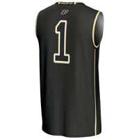 Purdue Boilermakers Lightweight Black jersey – view 4