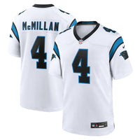 Carolina Panthers Tetairoa McMillan White jersey – view 1