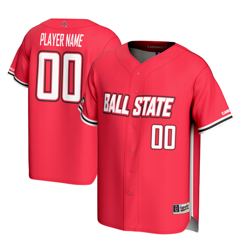 Ball State Cardinals GameDay Greats Cardinal jersey – view 1