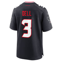 Houston Texans Tank Dell Navy jersey – view 3