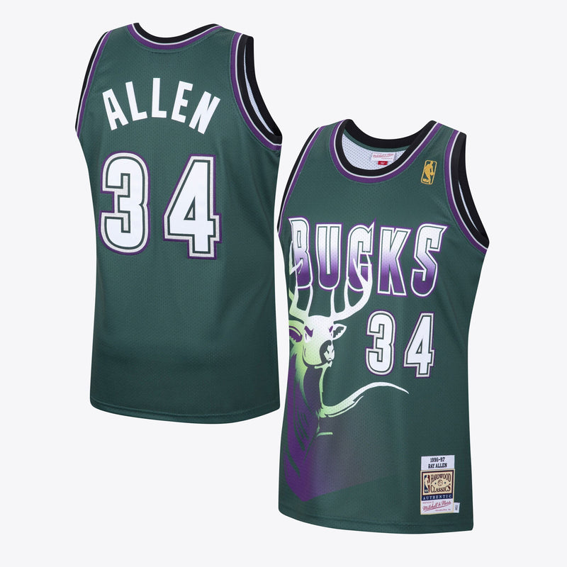 Milwaukee Bucks Dark Green - Green jersey – view 1