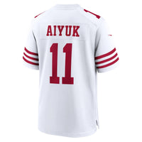 San Francisco 49ers Brandon Aiyuk White jersey – view 4
