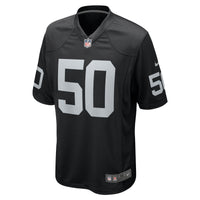 Las Vegas Raiders Jacob Bobenmoyer Black jersey – view 2