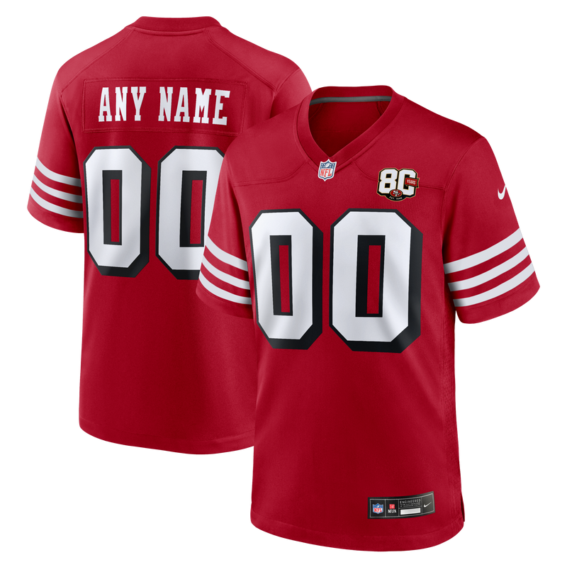 San Francisco 49ers Scarlet jersey – view 1