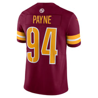 Washington Commanders Da'Ron Payne Burgundy jersey – view 4