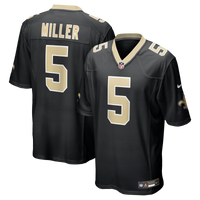 New Orleans Saints Kendre Miller Black jersey – view 1