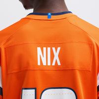 Denver Broncos Bo Nix Orange jersey – view 9