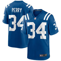 Indianapolis Colts Joe Perry Royal jersey – view 2