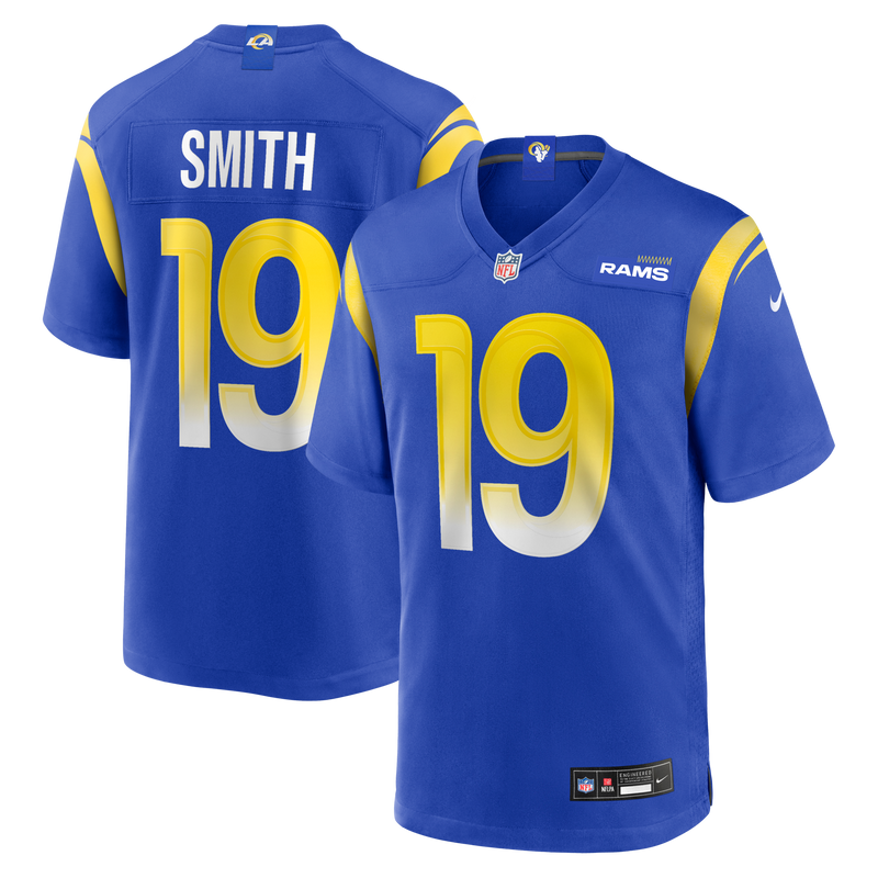 Los Angeles Rams Xavier Smith Royal jersey – view 1