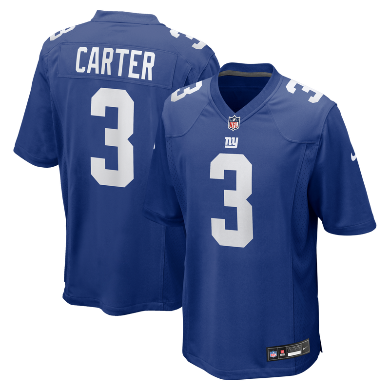 New York Giants Abdul Carter Royal jersey – view 1