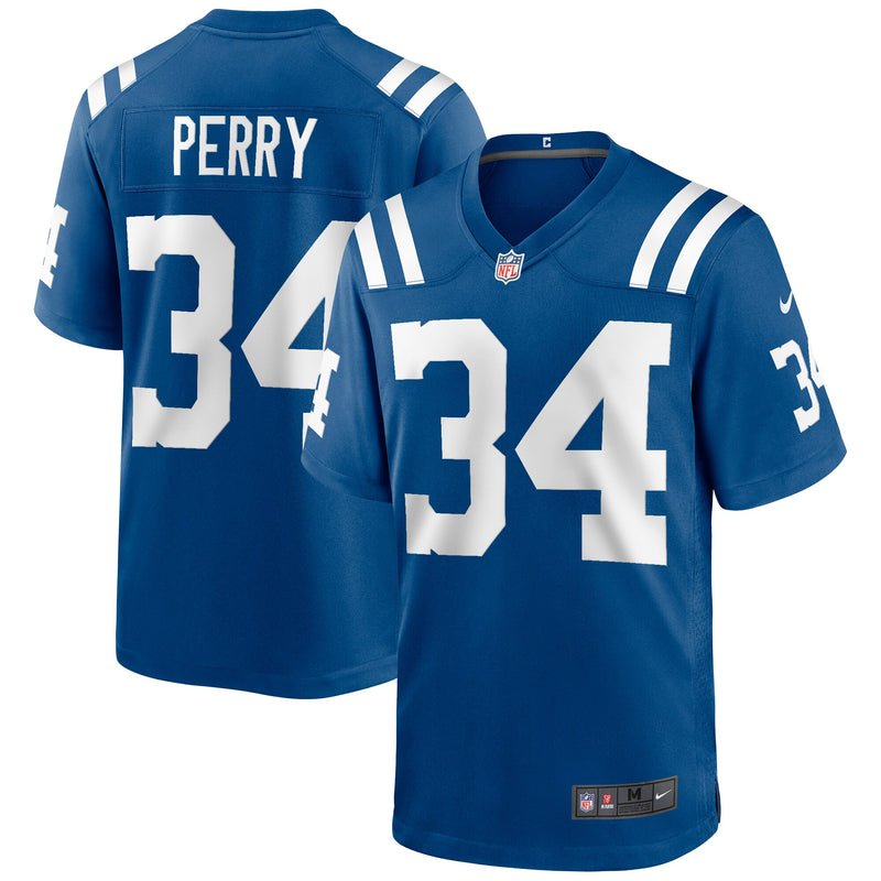 Indianapolis Colts Joe Perry Royal jersey – view 1