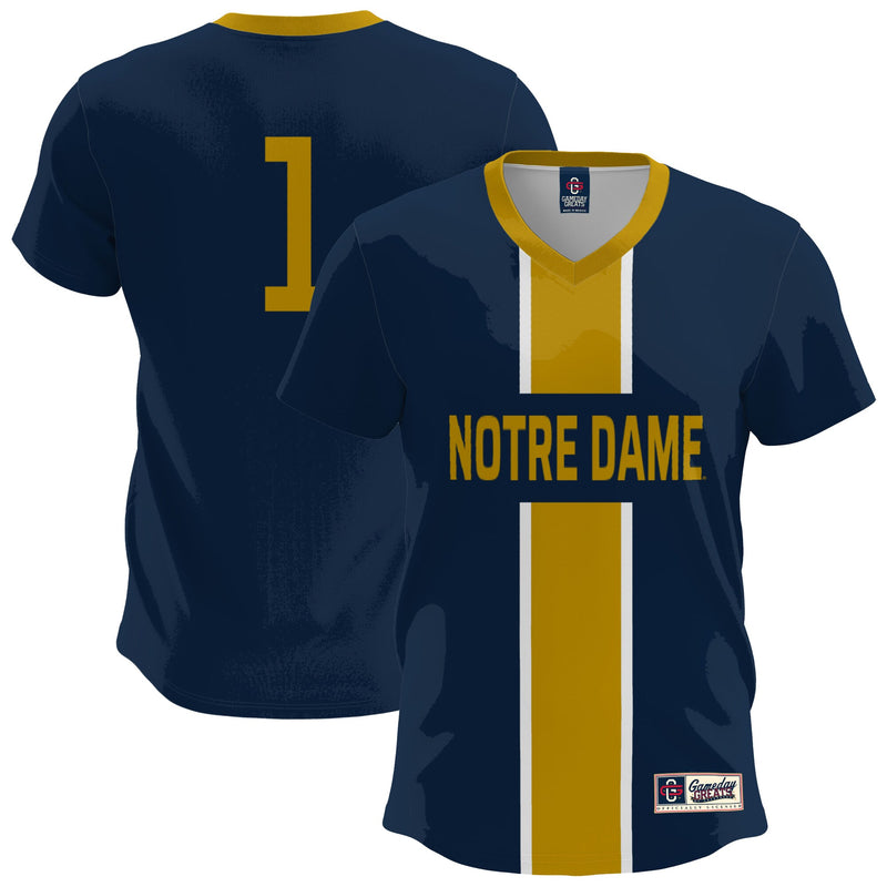 Notre Dame Fighting Irish Navy jersey – view 1
