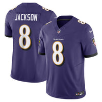 Baltimore Ravens Lamar Jackson Purple jersey – view 1