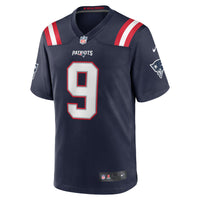New England Patriots Kayshon Boutte Navy jersey – view 3