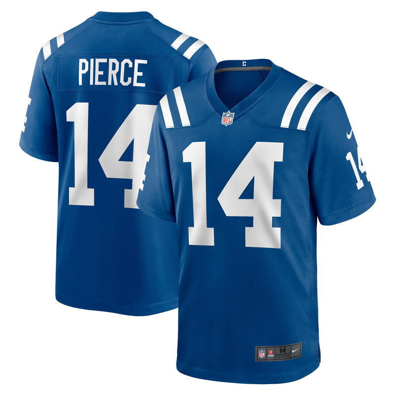Indianapolis Colts Alec Pierce Royal jersey – view 1