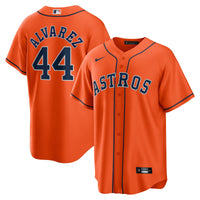 Houston Astros Yordan Álvarez Orange jersey – view 2
