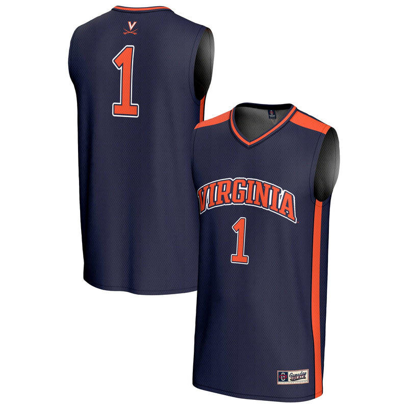 Virginia Cavaliers Navy jersey – view 1