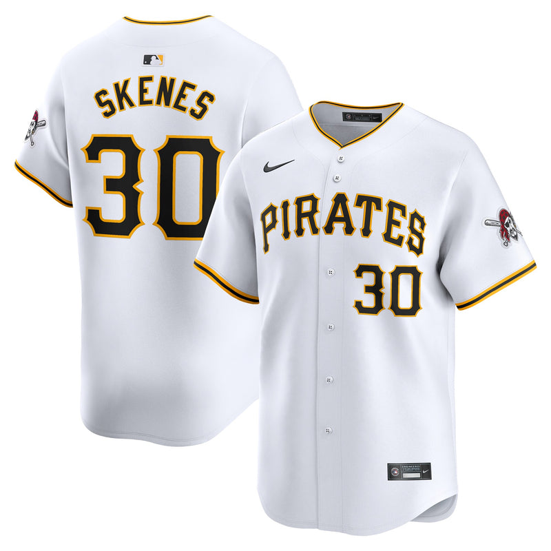Pittsburgh Pirates Paul Skenes White jersey – view 1
