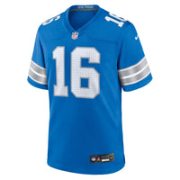 Detroit Lions Jared Goff Blue jersey – view 7