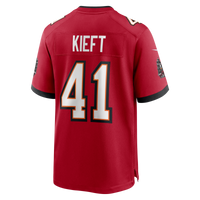 Tampa Bay Buccaneers Ko Kieft Red jersey – view 3