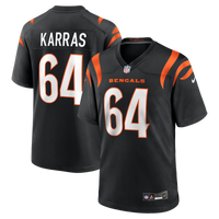 Cincinnati Bengals Ted Karras Black jersey – view 1