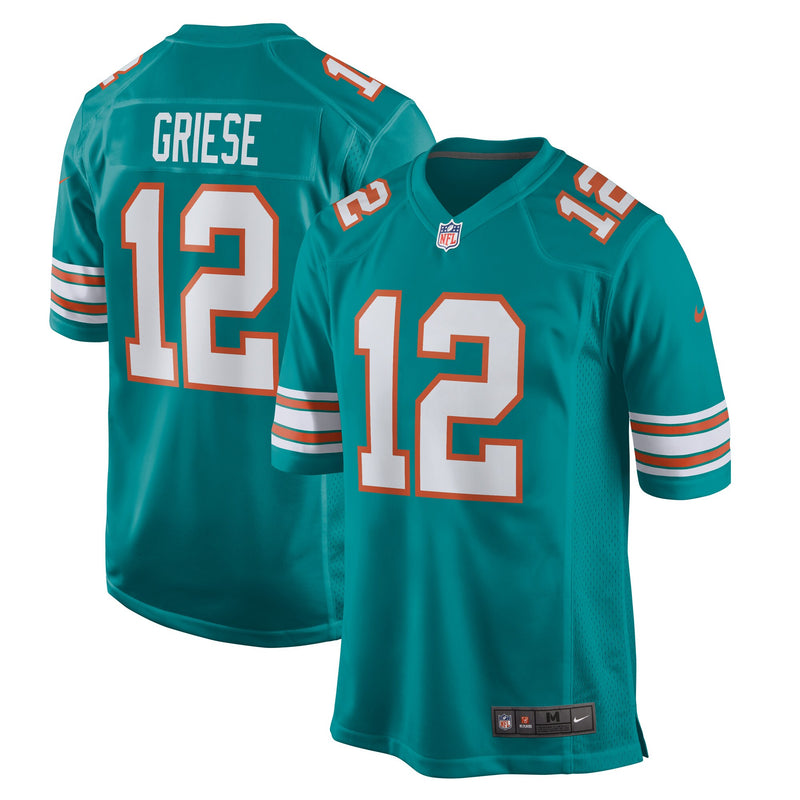 Miami Dolphins Bob Griese Aqua jersey – view 1