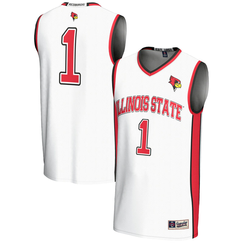 Illinois State Redbirds White jersey – view 1