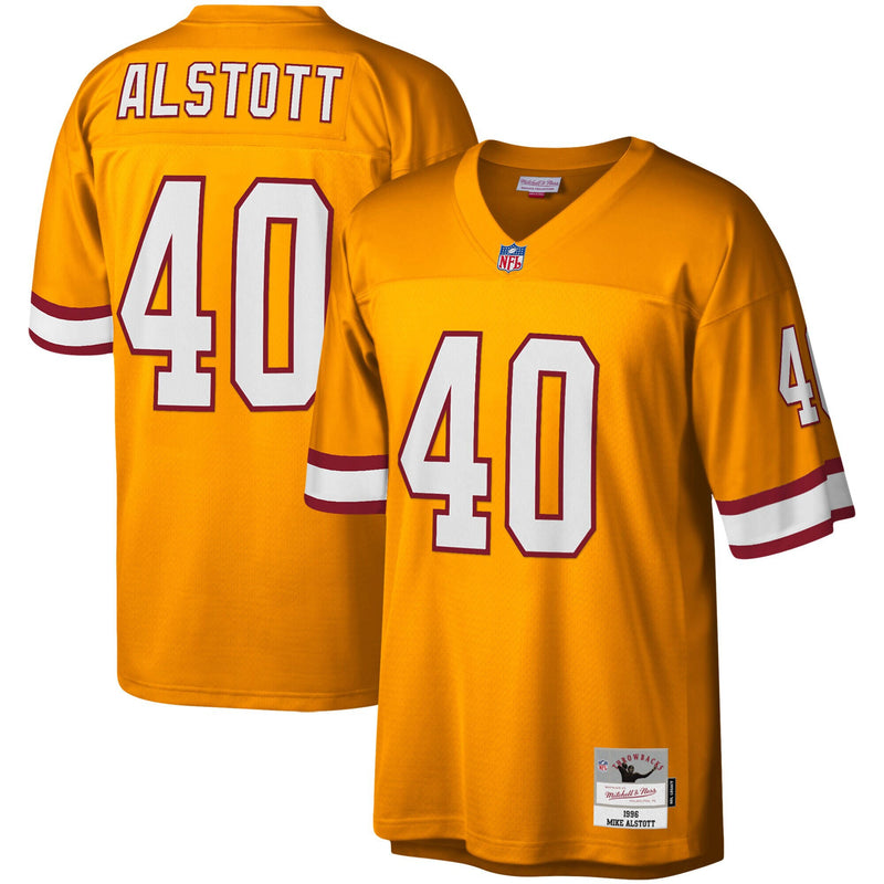 Tampa Bay Buccaneers Mike Alstott Orange jersey – view 1