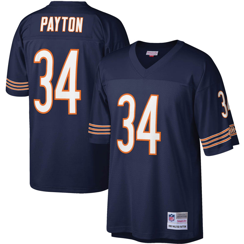 Chicago Bears Walter Payton Navy jersey – view 1