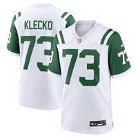 New York Jets Joe Klecko White jersey – view 2