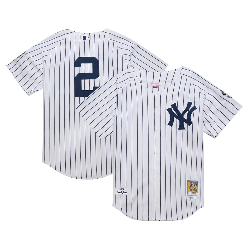 New York Yankees Derek Jeter White jersey – view 1