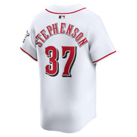 Cincinnati Reds Tyler Stephenson White jersey – view 4